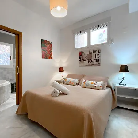 Centro. Wifi/aacc Jacuzzi * バレンシア